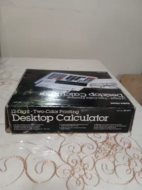 EC-3021 RADIOSHACK Radio Desktop Calculator Digital #2