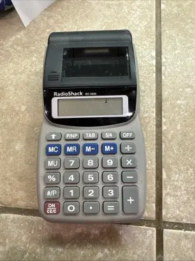EC-3033 RADIOSHACK Radio Desktop Display Printer Calculator