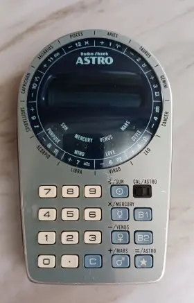 EC-312 RADIOSHACK Radio Astrology Astro Calculator