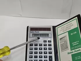 EC-316 RADIOSHACK Radio Conversion Solar Calculator Manual #2 EC-316 RADIOSHACK Radio Conversion Solar Calculator Manual #2