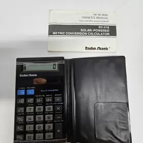 EC-318 RADIOSHACK Radio Conversion Calculator Instruction #3