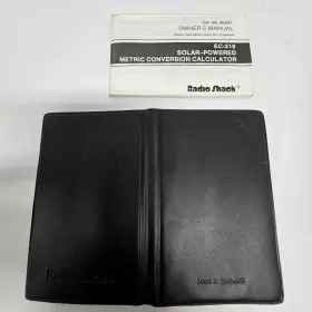 EC-318 RADIOSHACK Radio Conversion Calculator Instruction