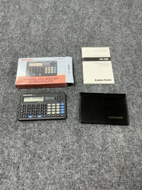 EC-336 RADIOSHACK Data Directory Scheduler Clock Box Manual