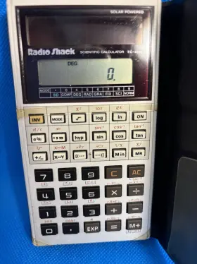 EC-4010 RADIOSHACK Radio Calculator Solar #3