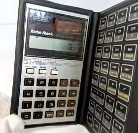 EC-4013 RADIOSHACK Radio Scientific Calculator Solar Battery #3