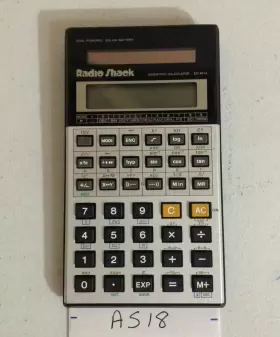 EC-4014 RADIOSHACK Radio Scientific Calculator Solar Power