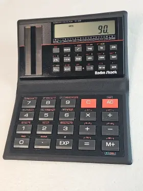 EC-4018 RADIOSHACK Radio Scientific Calculator Solar