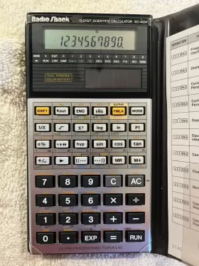 EC-4024 RADIOSHACK Radio Scientific Calculator Solar #2