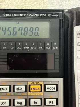 EC-4024 RADIOSHACK Radio Scientific Calculator Solar #3