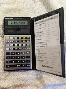 EC-4024 RADIOSHACK Radio Scientific Calculator Solar