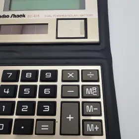 EC-416 RADIOSHACK Radio Solar Calculator #3