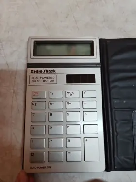 EC-423 RADIOSHACK Radio Dual Power Calculator #3
