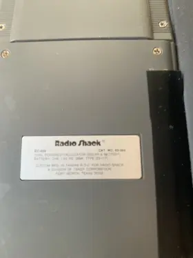 EC-424 RADIOSHACK Radio Dual Calculator Cat #3