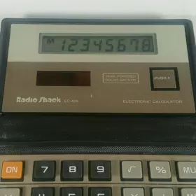 EC-426 RADIOSHACK Radio Calculator Solar Wallet
