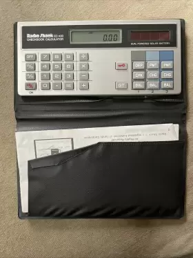 EC-430 RADIOSHACK Radio Checkbook Calculator