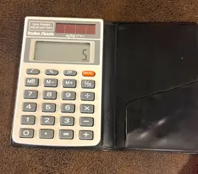 EC-444 RADIOSHACK Radio Pocket Calculator Taiwan Great #2
