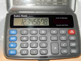 EC-451 RADIOSHACK Calculator Radio #3