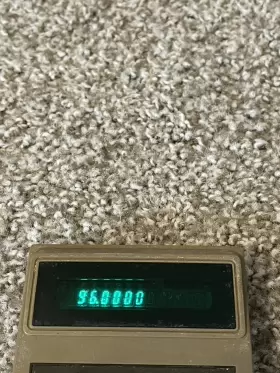 EC-495 RADIOSHACK Tandy Calculator Cover #3