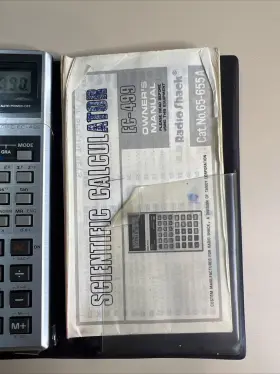EC-499 RADIOSHACK Radio Lcd Scientific Pocket Calculator #3