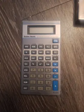 EC-5100 RADIOSHACK Radio Financial Calculator