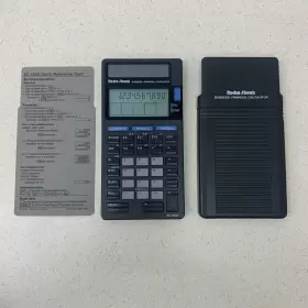 EC-5500 RADIOSHACK Radio Financial Solar Calculator Student #2