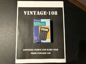 EC389 RADIOSHACK Radio Battery Data Directory Phone Dialer