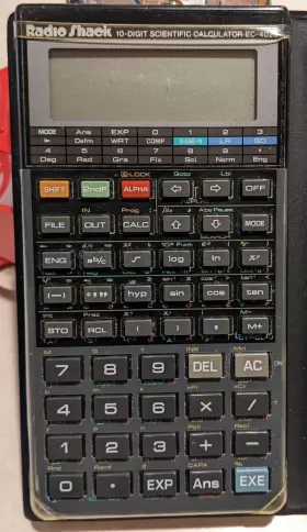 EC4026 RADIOSHACK Radio Scientific Calculator #2