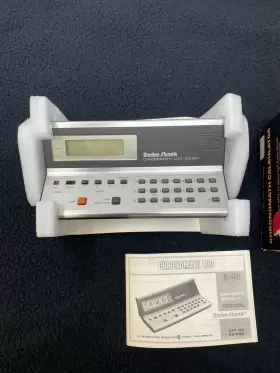 LCD-EC-301 RADIOSHACK Radio Chronomath Box Manual #2
