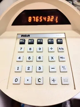 1414 RCA Dome Calculator Tinted Visor