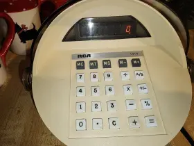 4C1212 RCA Electric Digital Calculator Space Age Great #2