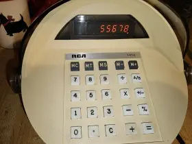 4C1212 RCA Electric Digital Calculator Space Age Great #3