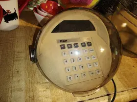 4C1212 RCA Electric Digital Calculator Space Age Great