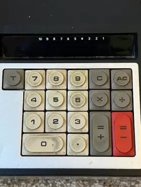 1005B REMINGTON Sperry Calculator Digits #3