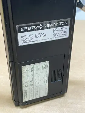661-D REMINGTON Sperry Calculator Manual #3