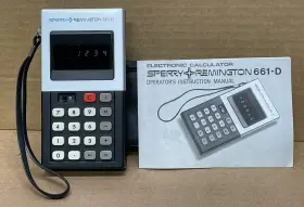661-D REMINGTON Sperry Calculator Manual