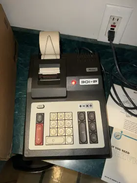 301-P RICOH Desktop Calculator Adding #2