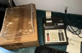 301-P RICOH Desktop Calculator Adding