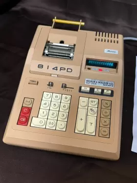 814-PD RICOH Desktop Calculator Adding