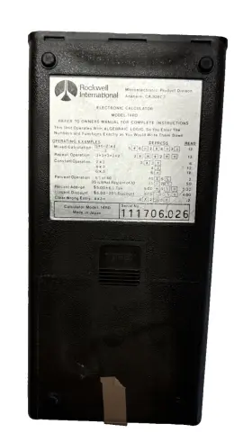 12DR ROCKWELL Calculator Led #2