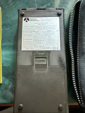 14RD-II ROCKWELL Calculator Manual #2