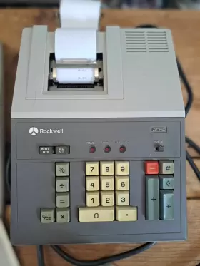 405P ROCKWELL Calculator Cover Paper Refill #3