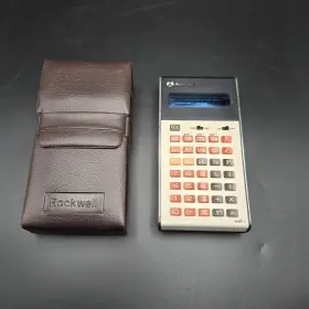 44RD ROCKWELL Slide Rule Scientific Calculator