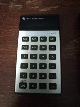 TI-1025 ROCKWELL Calculators Teated #2
