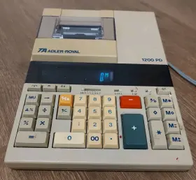 1200PD ROYAL Ta Adler Calculator