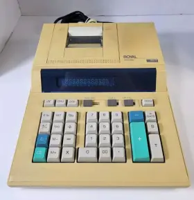 2100PD ROYAL Electric Calculator Adding