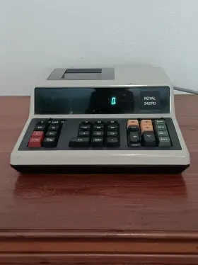 242PD ROYAL Calculator Adding