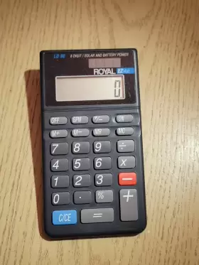 LD80 ROYAL Ez Vue Solar Battery Power Calculator Ld