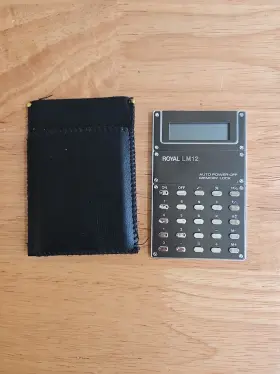 LM-12 ROYAL Pocket Calculator
