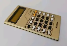 LC-801 SANTRON Calculator Batteries #3
