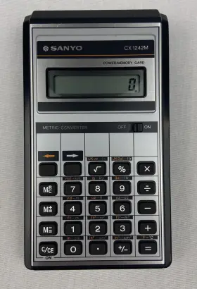1242M SANYO Calculator #3